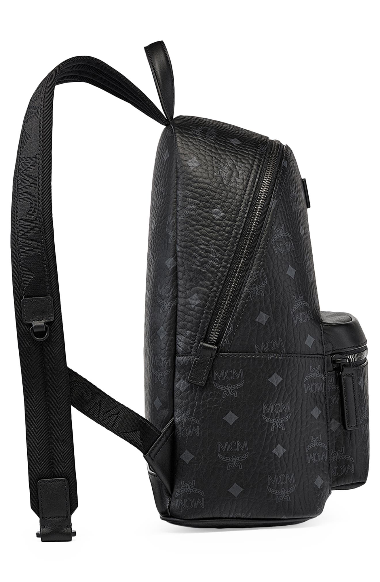 MCM Small Stark Backpack, Alternate, color, 