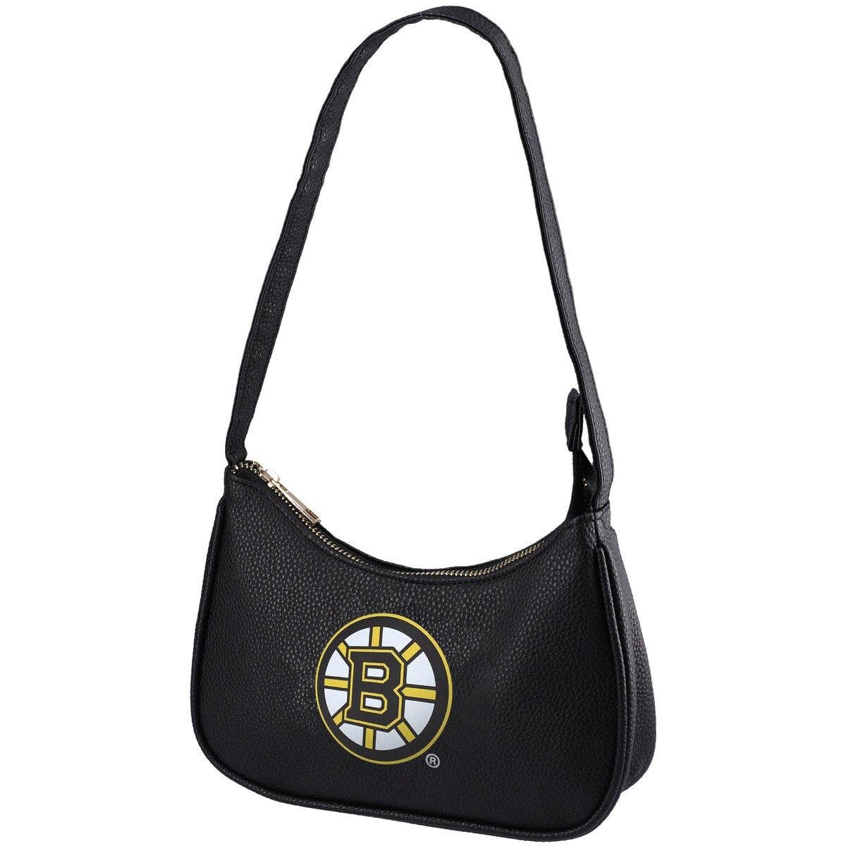 FOCO Boston Bruins Printed Mini Purse, Main, color, Black