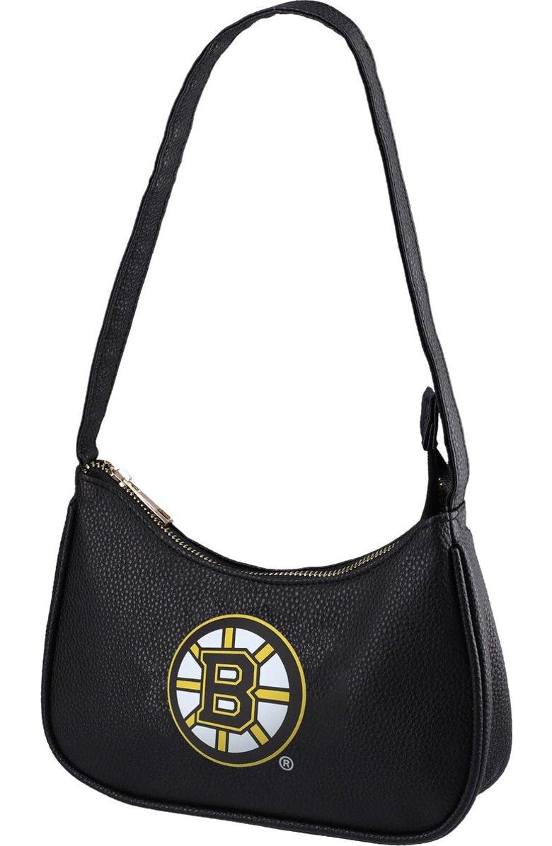 FOCO Boston Bruins Printed Mini Purse, Main, color, Black