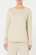 MM by Max Mara Attuale Rib Silk & Cotton Sweater