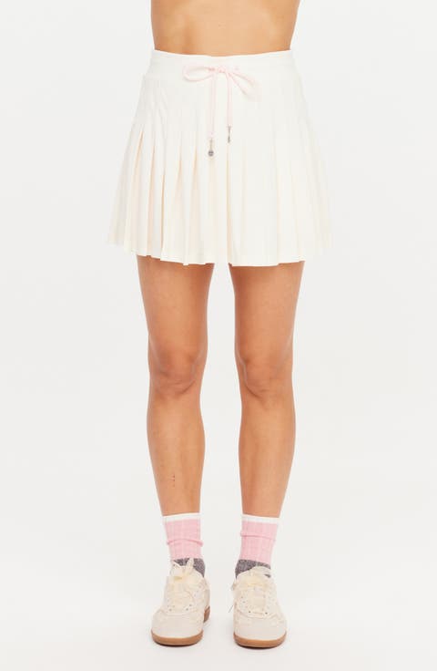 Cadiz Pleated Miniskirt
