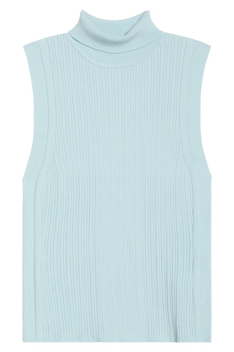 Anastasia Sleeveless Turtleneck, Alternate, color, WINTER SKY