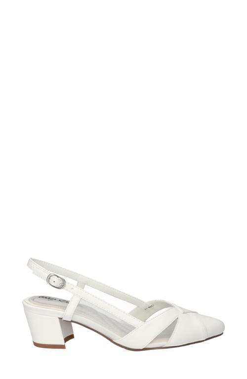 EASY STREET EASY STREET AVENA MESH SLINGBACK PUMP