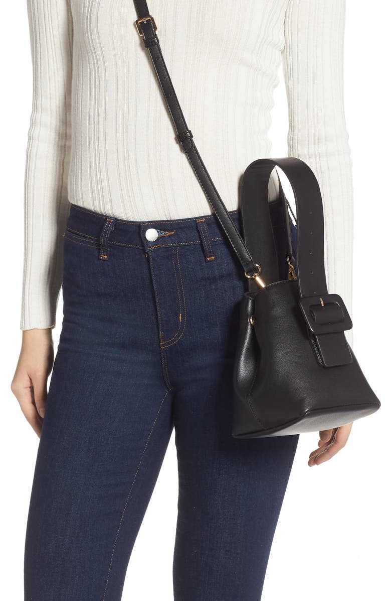 Mali + Lili Bridget Vegan Leather Mini Bag, Alternate, color,