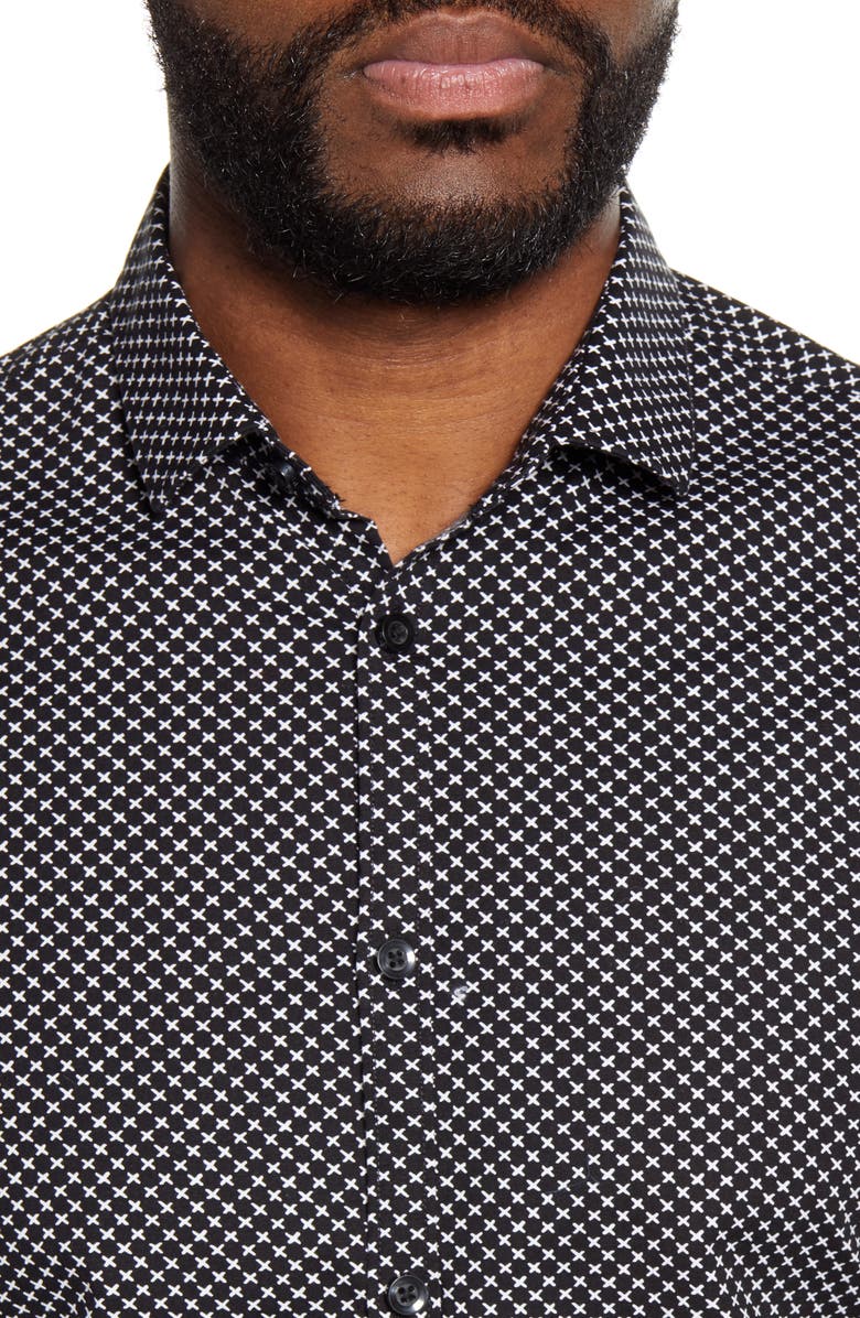 John Varvatos Star USA Fulton Slim Fit Button-Up Shirt, Alternate, color, 