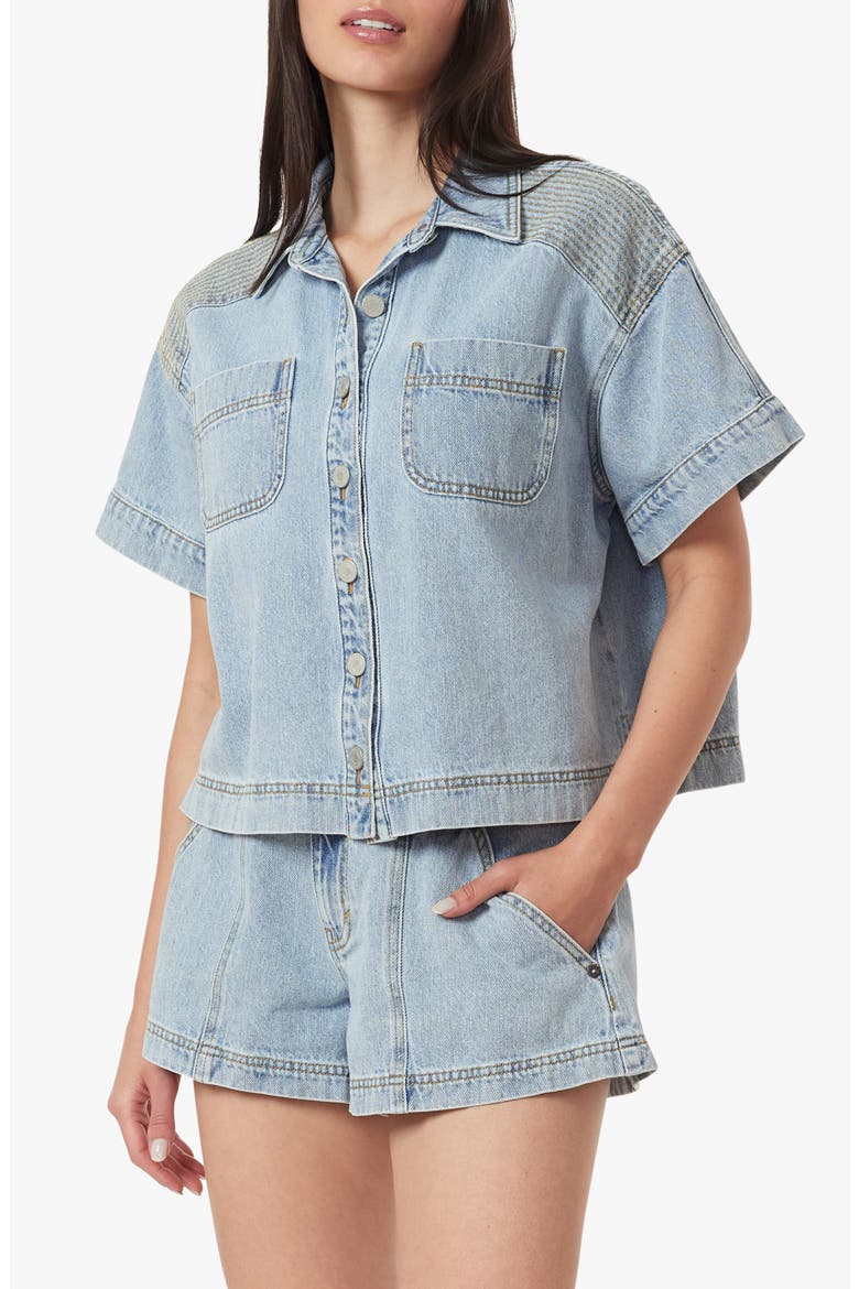 Relaxed Fit Shirt, Main, color, ATLANTIC