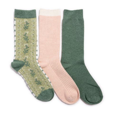 Women's 3 Pair Pack Boot Wool Blend Socks