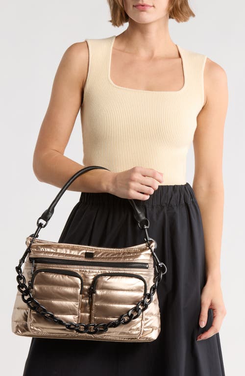 Think Royln Downtown Diva Crossbody Bag In Sand