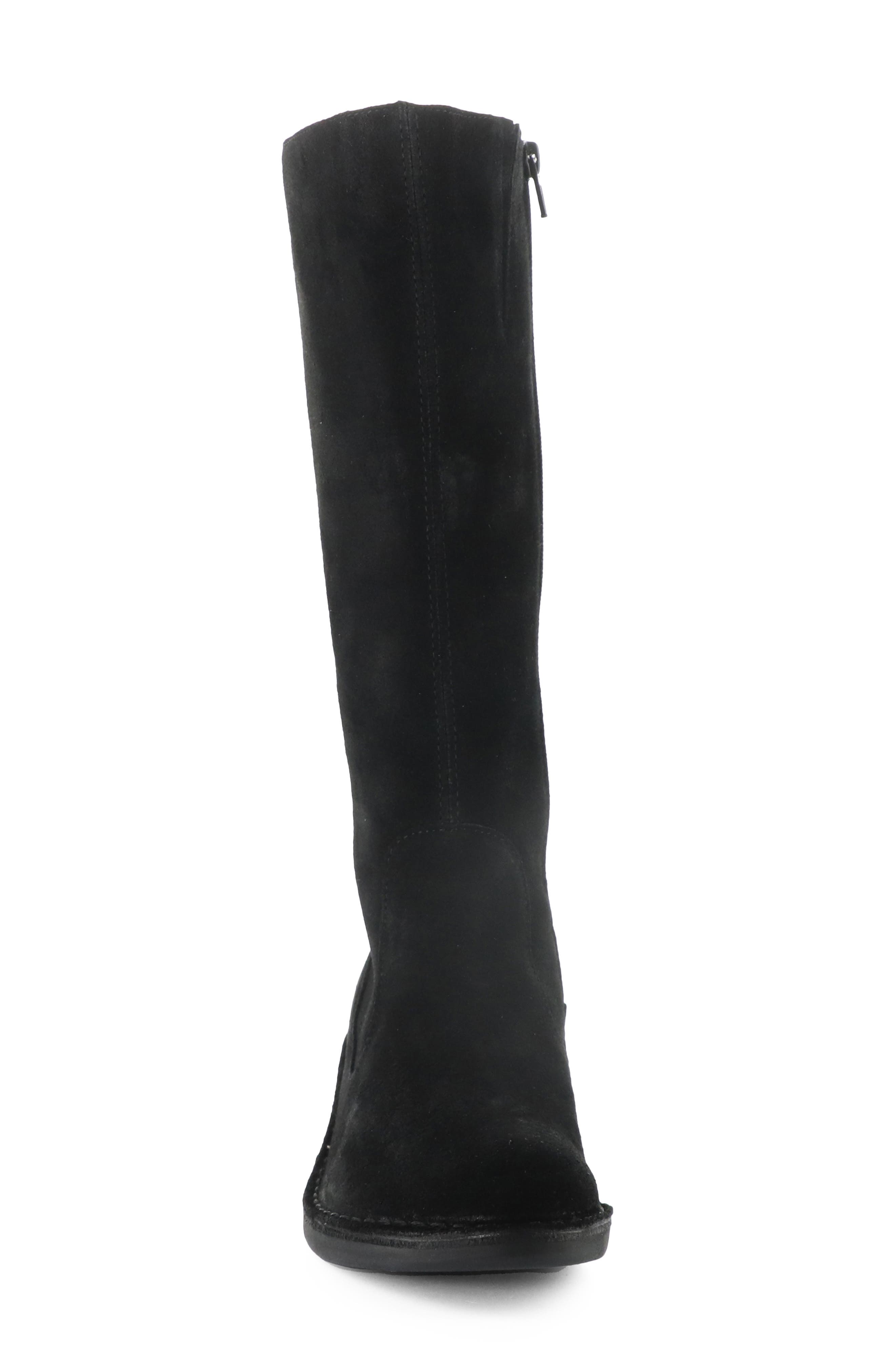 Murf Tall Boot, Alternate, color, 002 BLACK