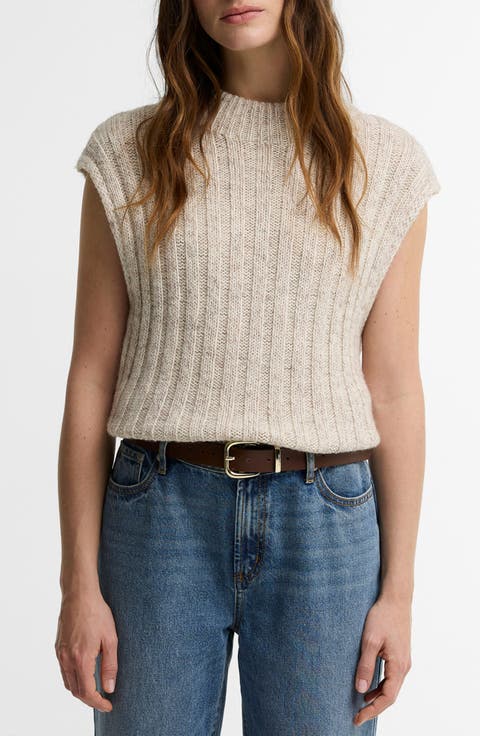 Anastasia Ribbed Sweater Vest