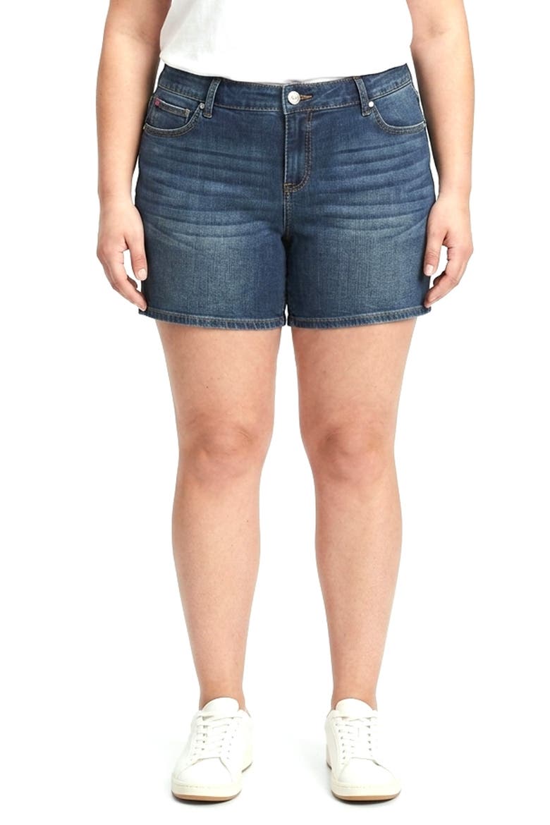 Elowen Denim Shorts, Main, color, ELOWEN