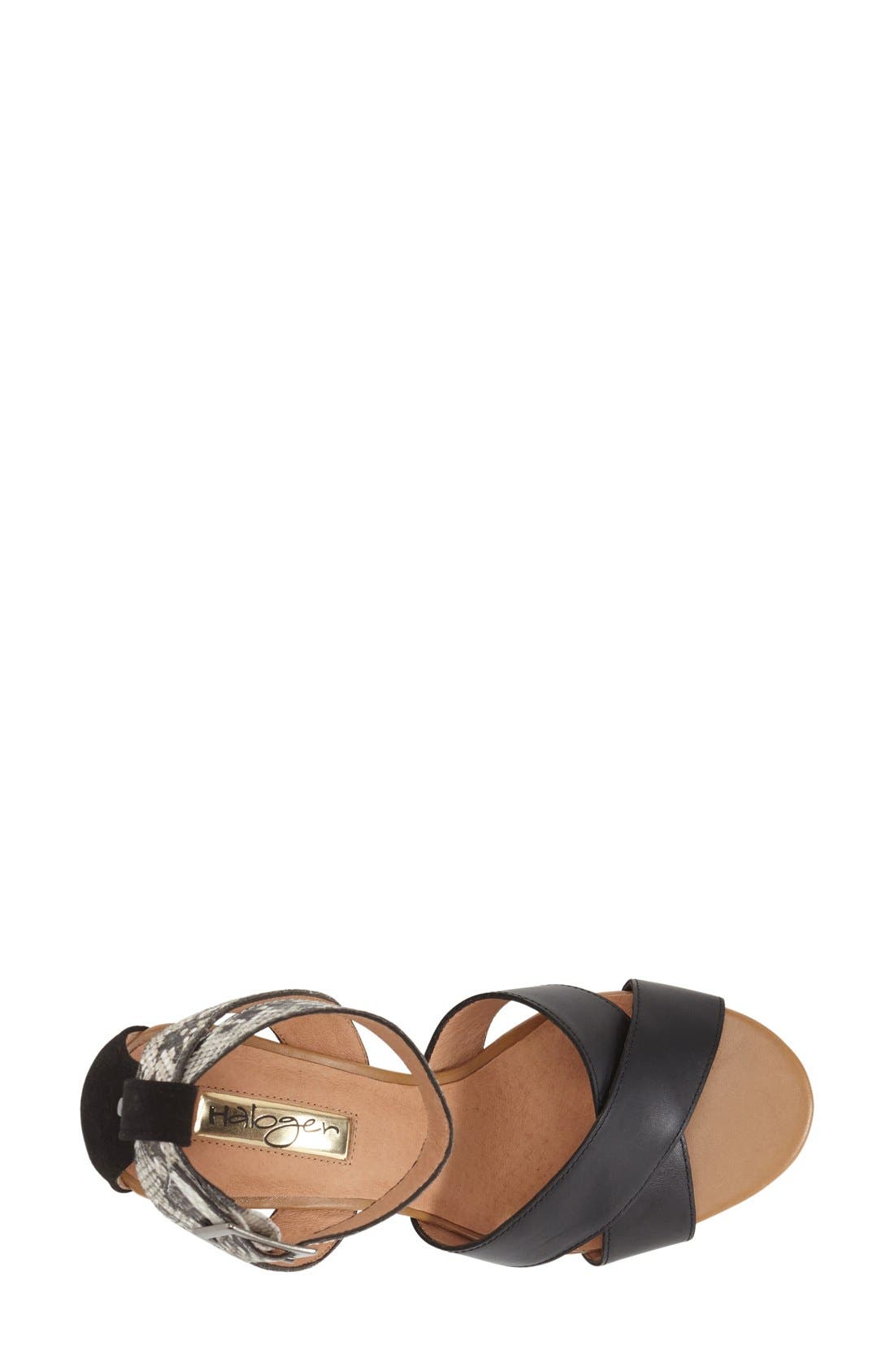 Halogen<sup>®</sup> 'Haley' Crisscross Strap Sandal, Alternate, color, 