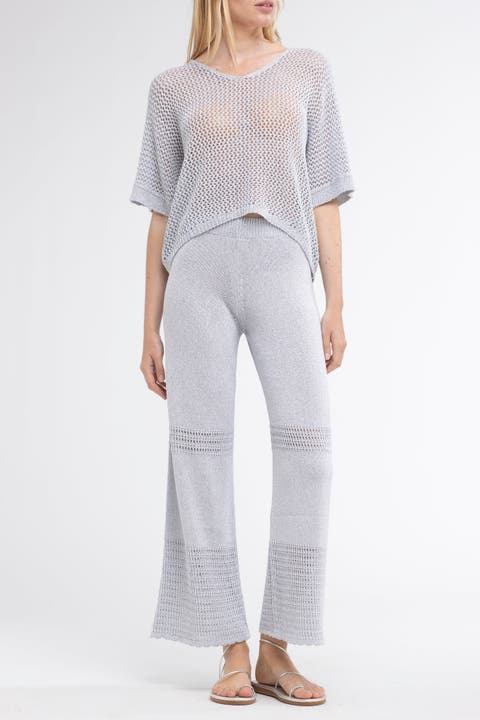 Tina Crochet Cover-Up Pants