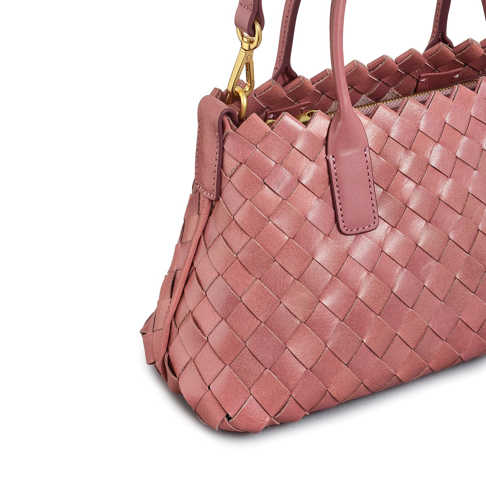 Radley The Goswell Small  Ziptop Satchel Bag, Alternate, color, Pink