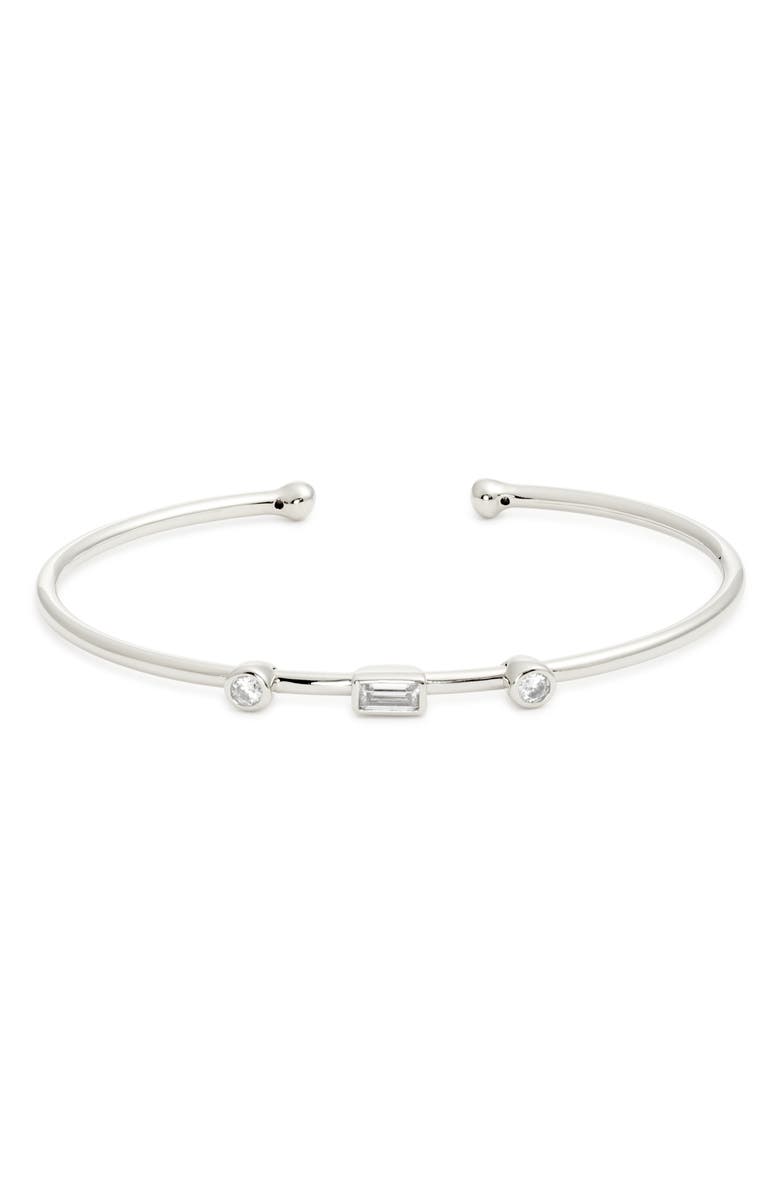 Nadri Coco Cubic Zirconia Bangle, Main, color,