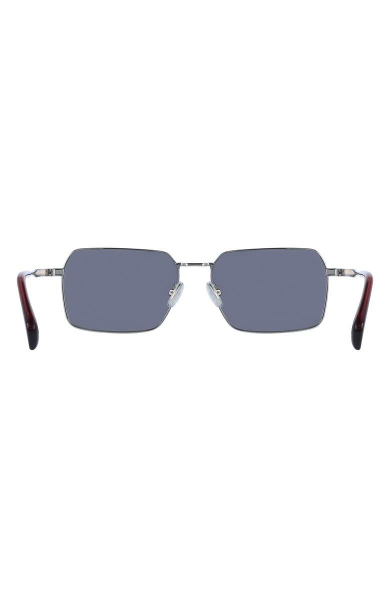 Paul Smith 58mm Modified Rectangular Sunglasses, Alternate, color, Silver/ Grey