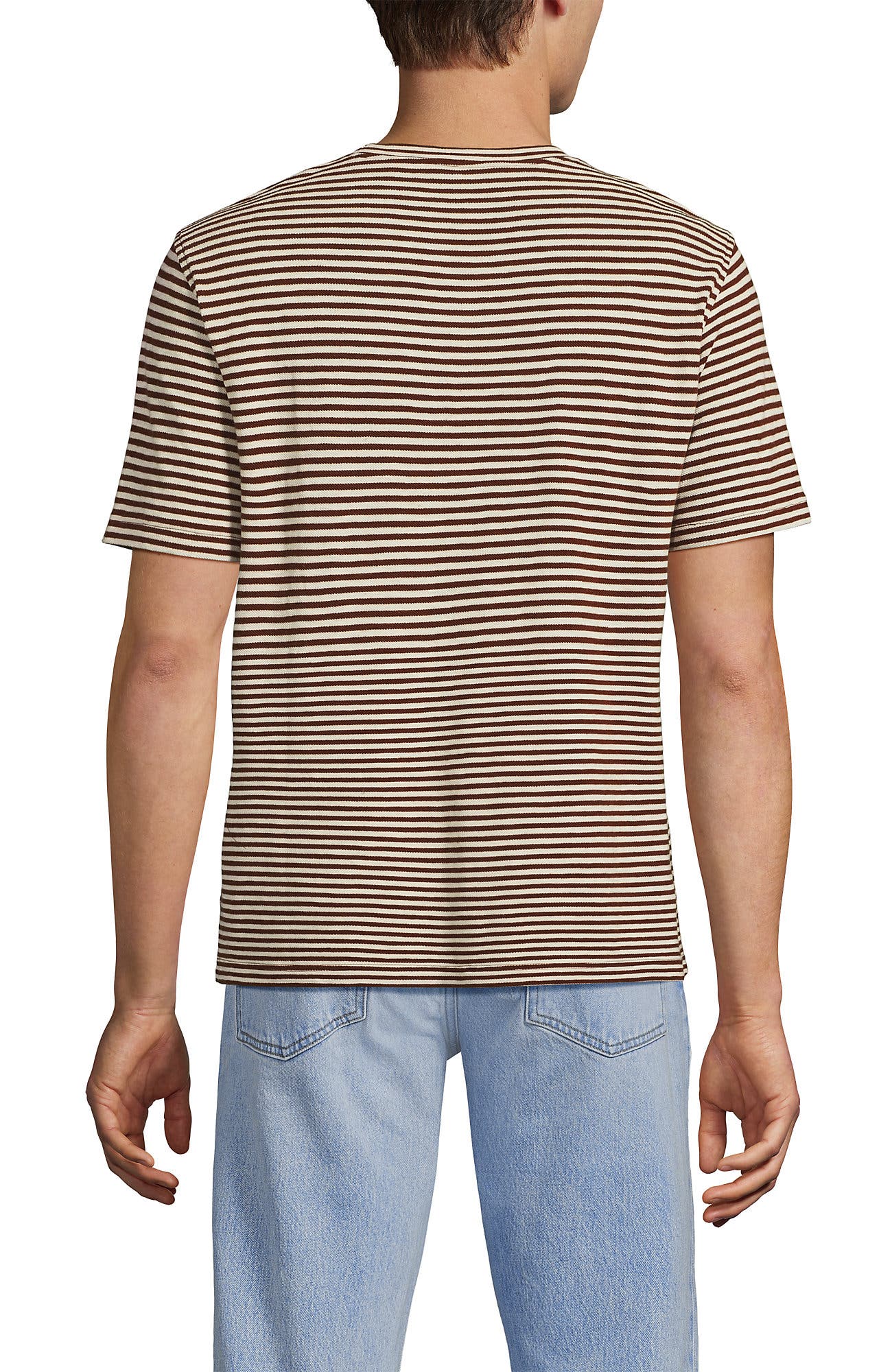 Short Sleeve Cotton Linen Tee - image 4