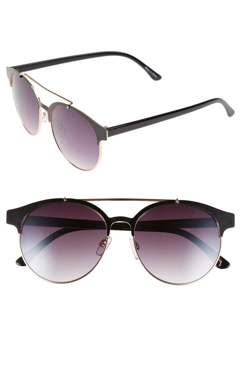 BP. 55mm Round Sunglasses, Main, color, 