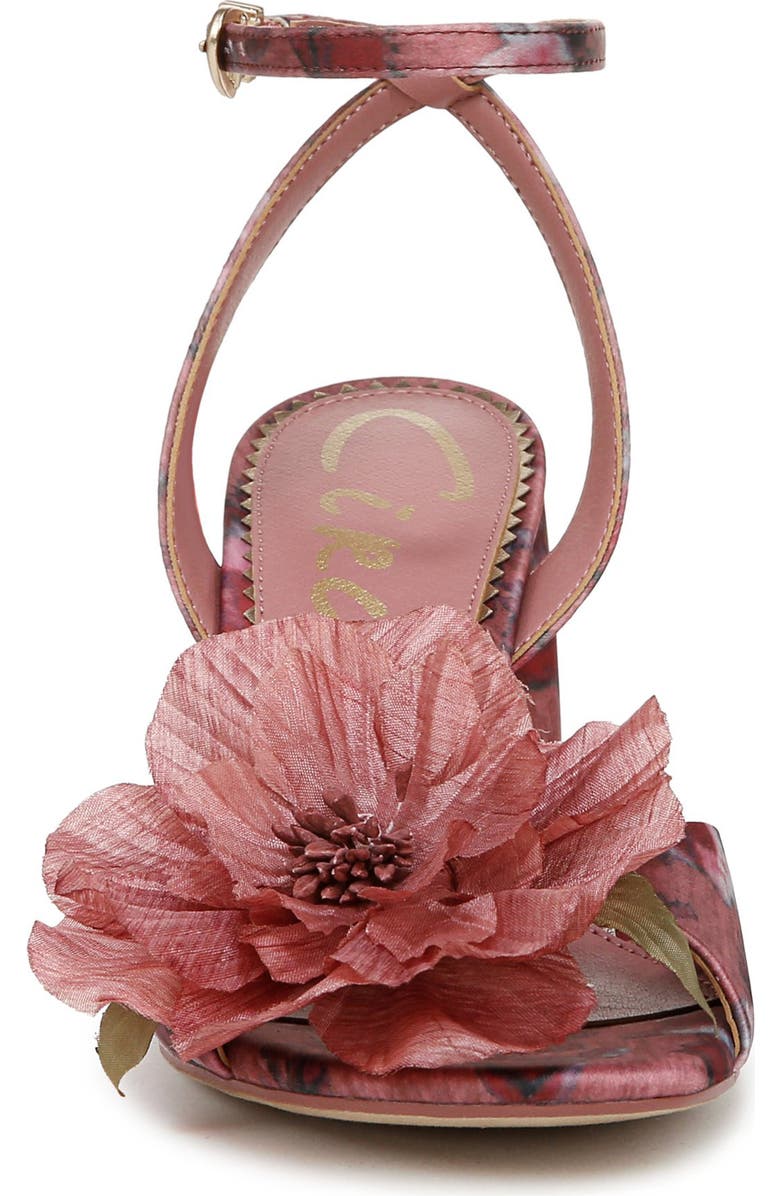 Circus NY by Sam Edelman Aria Flower Ankle Strap Sandal, Alternate, color, Berry Blush Multi