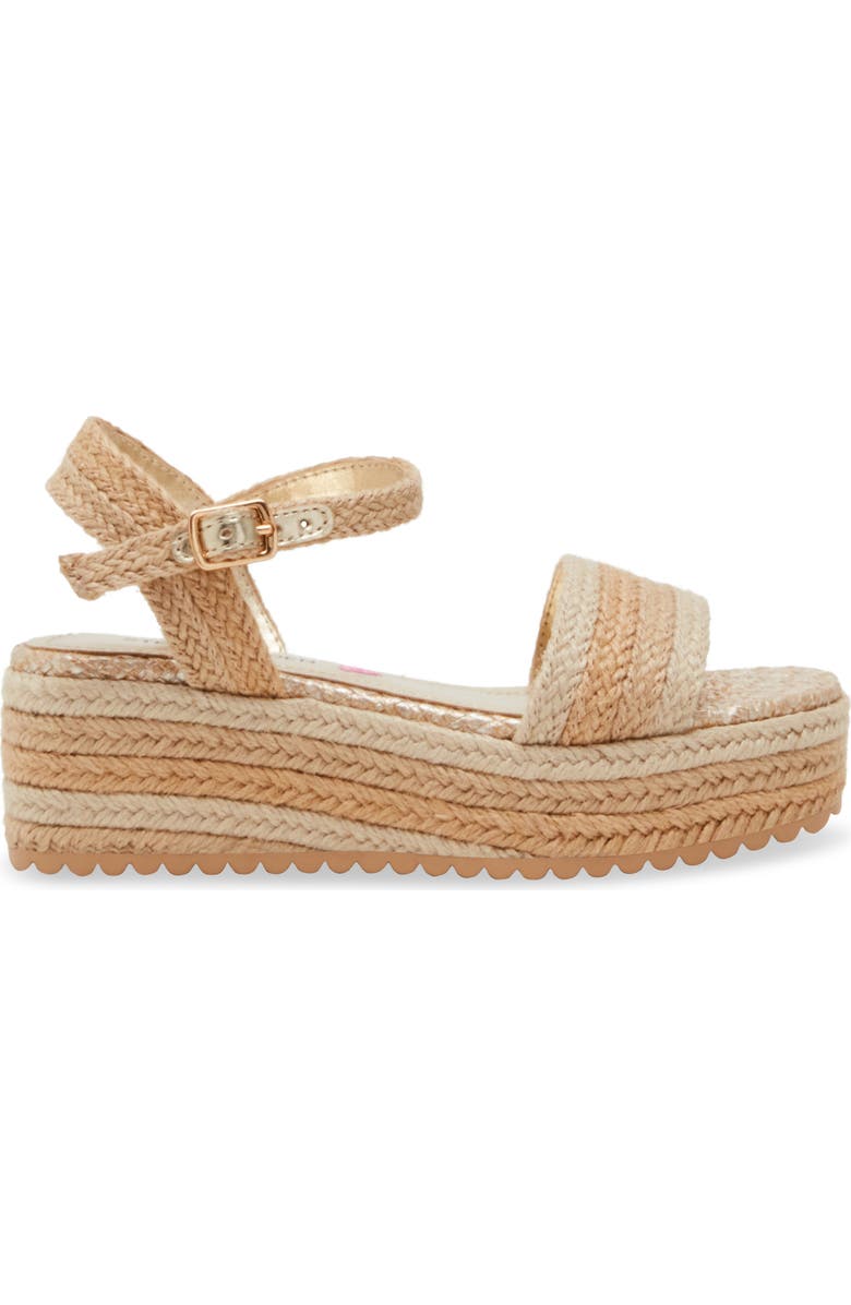 Steve Madden Kids
JCleo Ankle Strap Espadrille Platform Wedge Sandal, Alternate, color,
