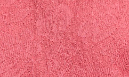 Nzt By Nic+zoe Lace Cotton V-neck T-shirt In Red