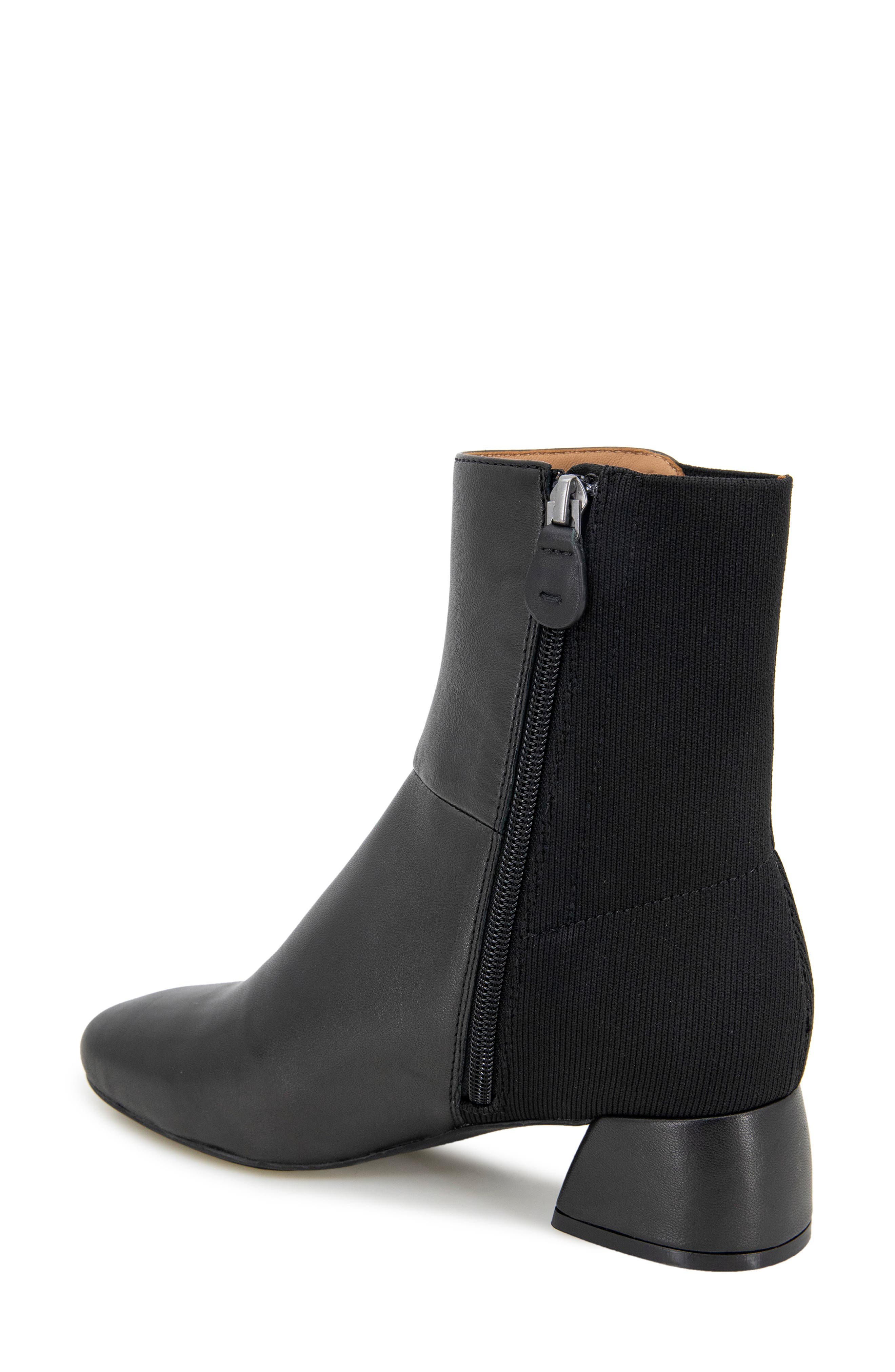 Gentle Souls Emily Bootie, Alternate, color, Black Leather