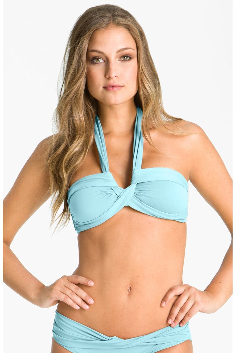 Halter Bikini Top, Main, color, ICE