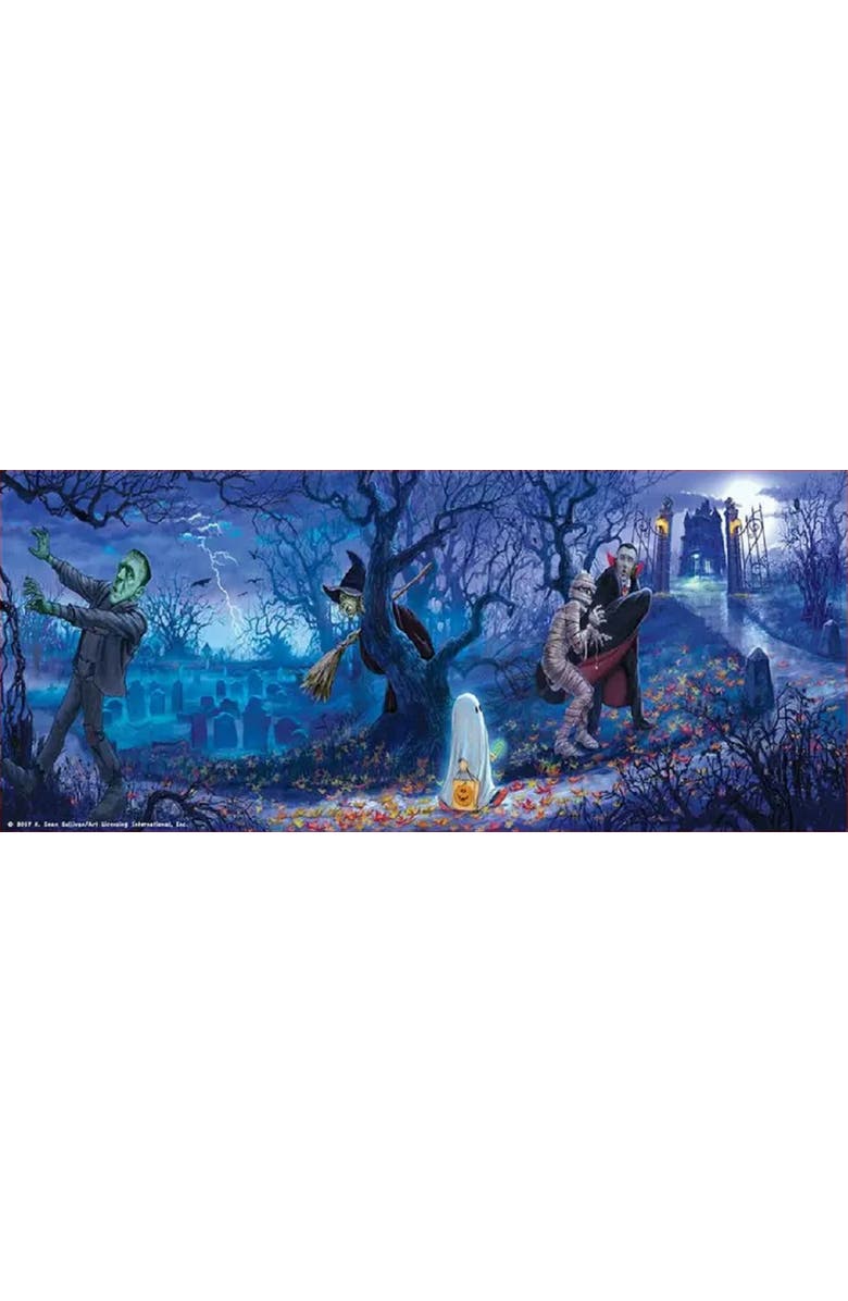 Sunsout Halloween Scene 500 piece Jigsaw Puzzle for Adults, Alternate, color, Multicolor
