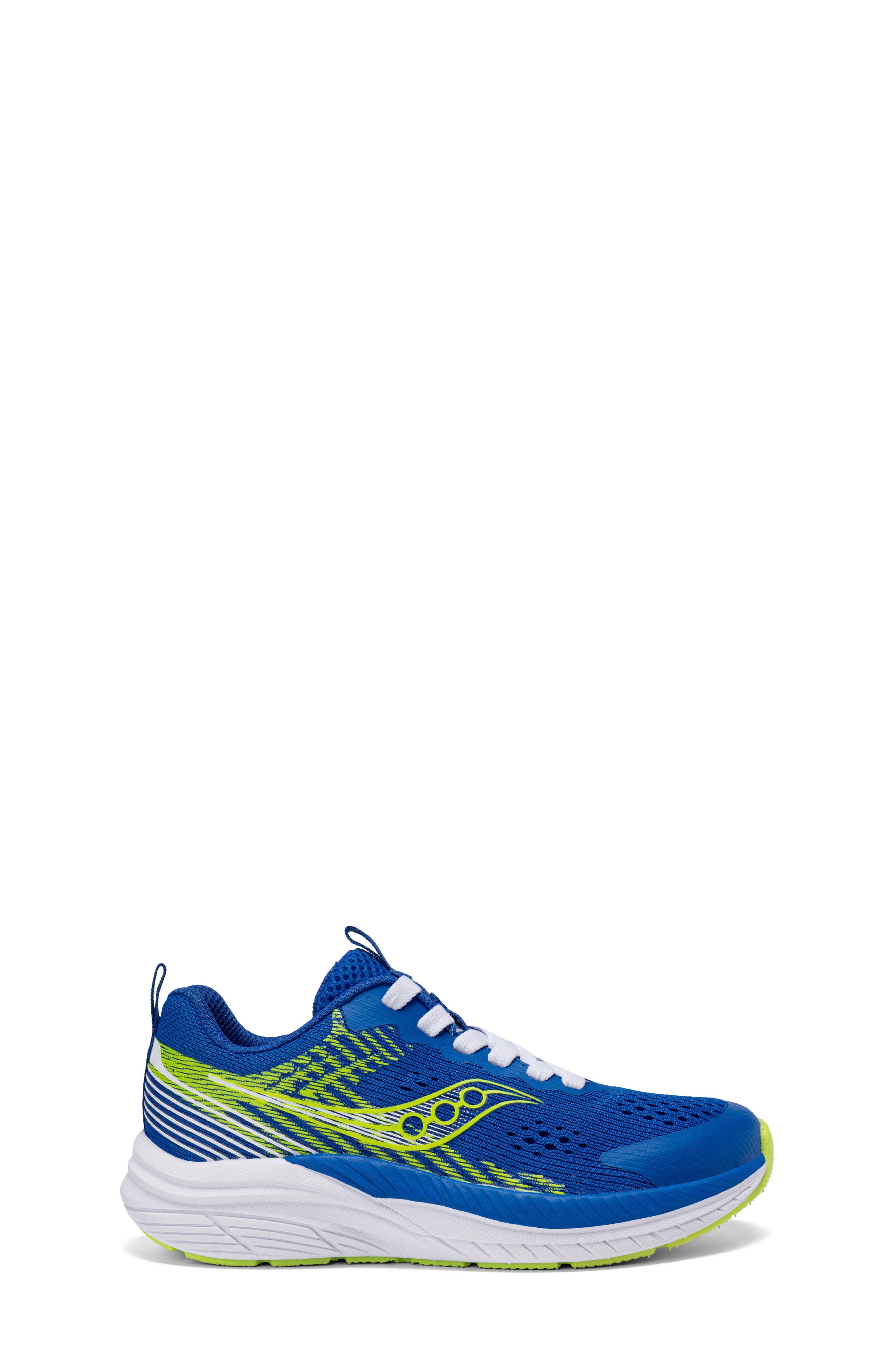 Kids' Hurricane Running Shoe, Alternate, color, BLUE/ LIME