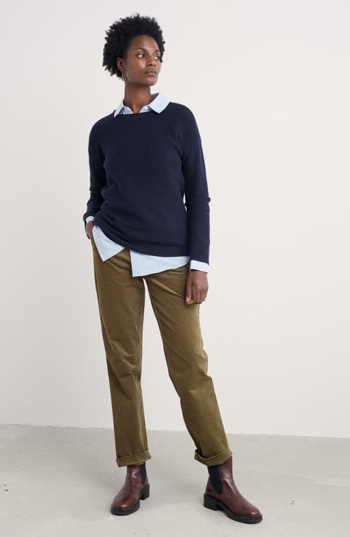 Seasalt Cornwall Fruity Ii Merino Wool Blend Sweater In Blue