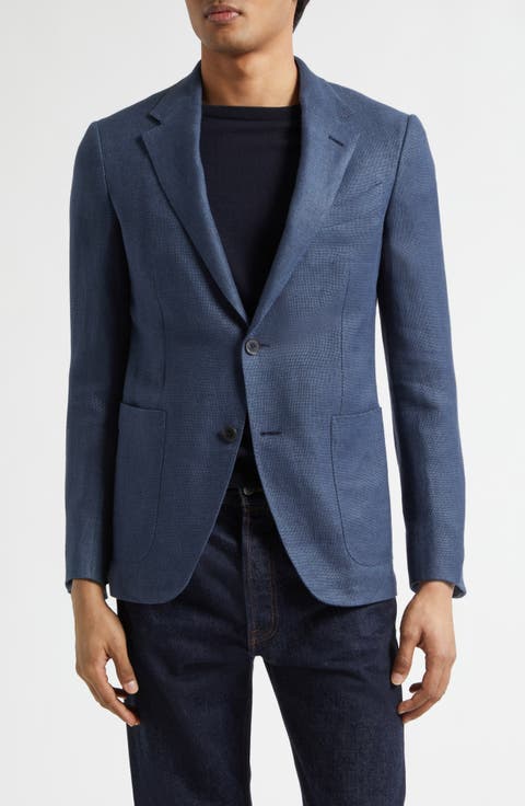 Fairway Crossover Linen Blend Sport Coat (Regular & Big)