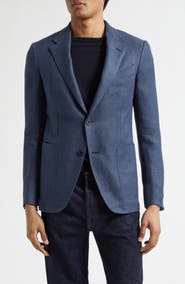 ZEGNA Fairway Crossover Linen Blend Sport Coat