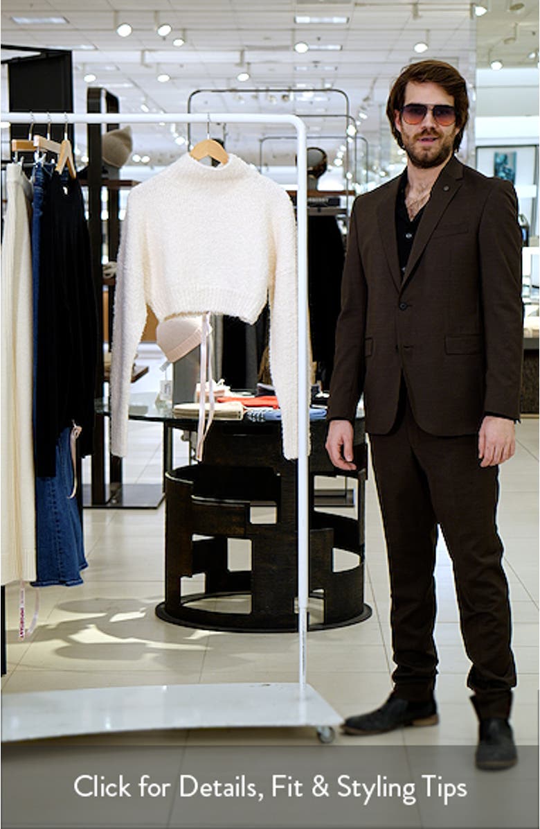 Cheyenne Cropped Chunky Sweater, sales video thumbnail