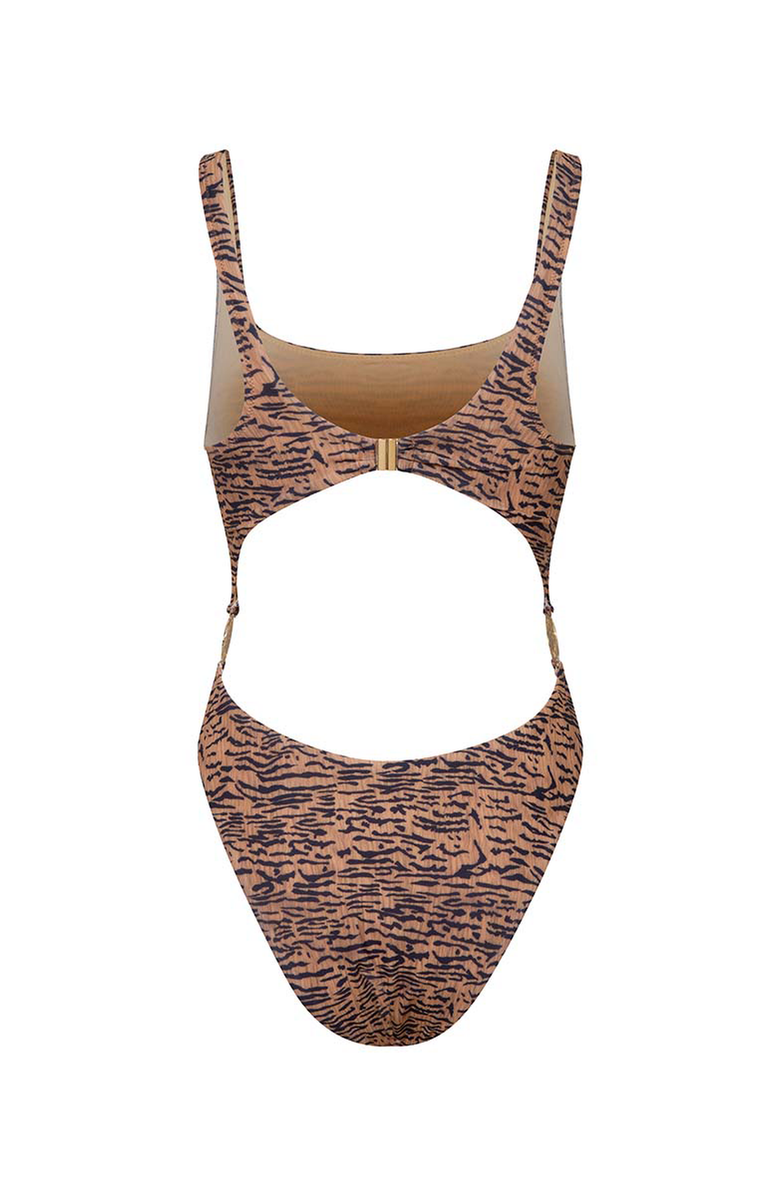 Luna B Tempest Swimsuit, Alternate, color, Printed Leopard