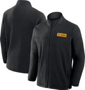 FANATICS Men's Fanatics Black Boston Bruins Home Ice Fleece Full-Zip Jacket