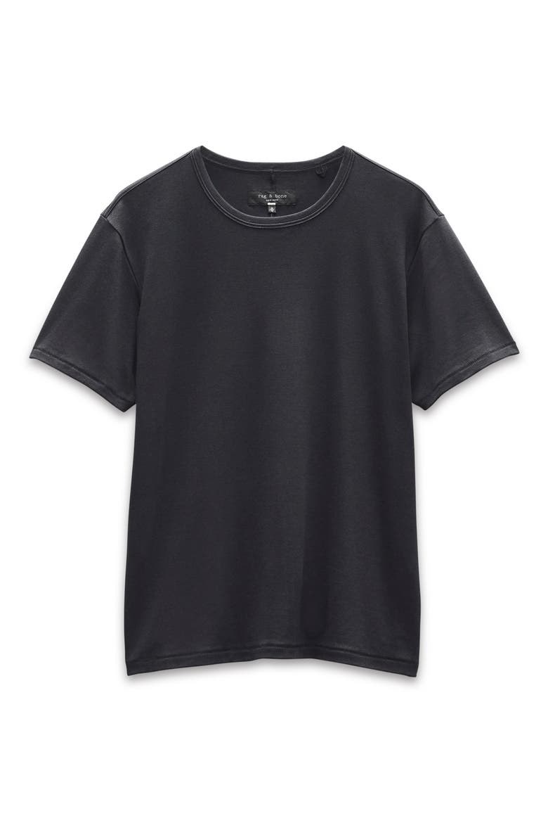 Pure Pima T-Shirt, Alternate, color, BLACK