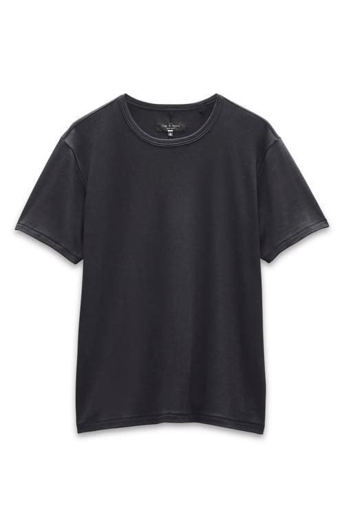 Rag & Bone Pure Pima T-shirt In Black