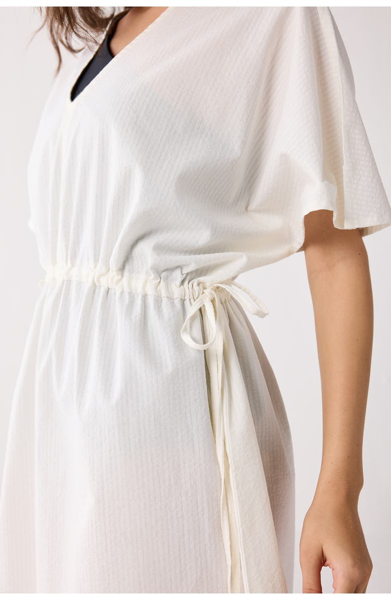 Reistor Kaftan-style Beach Cover-up with Side Ties, Alternate, color, Striped Horizon