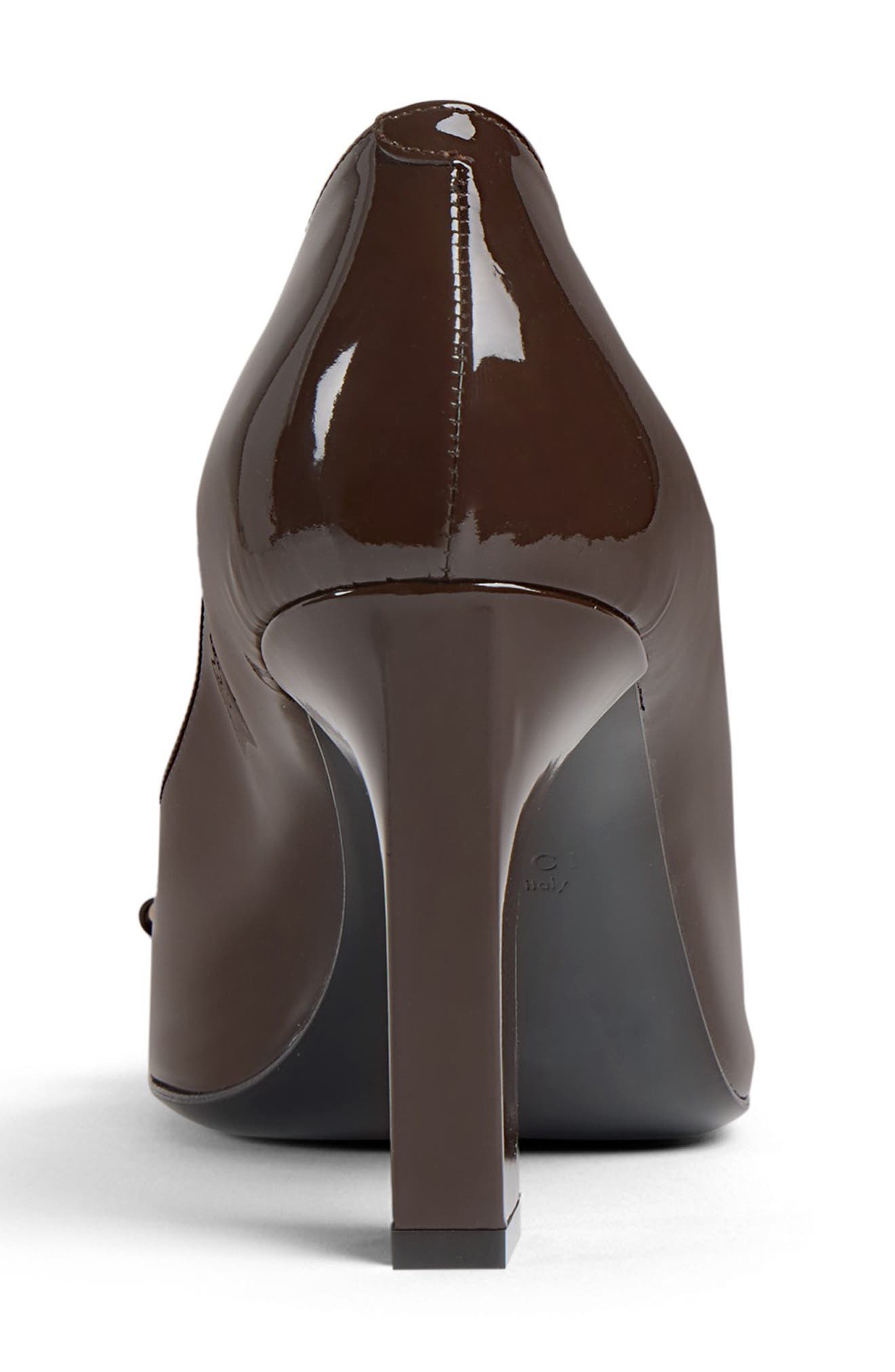 Signora Horsebit Leather Pump, Alternate, color, 2714 SPICED BROWN