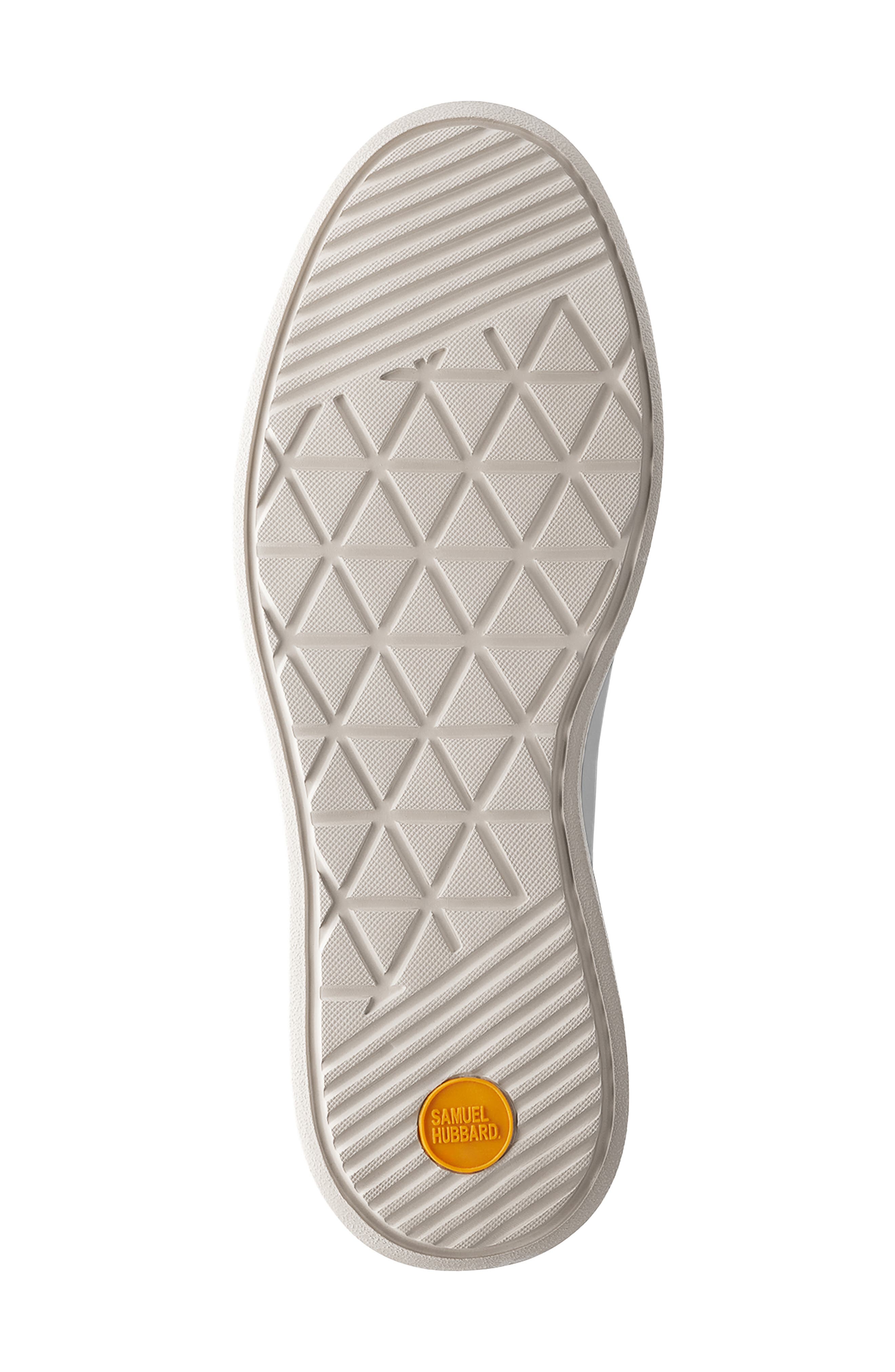 Samuel Hubbard Featherlight Sneaker, Alternate, color, White Leather