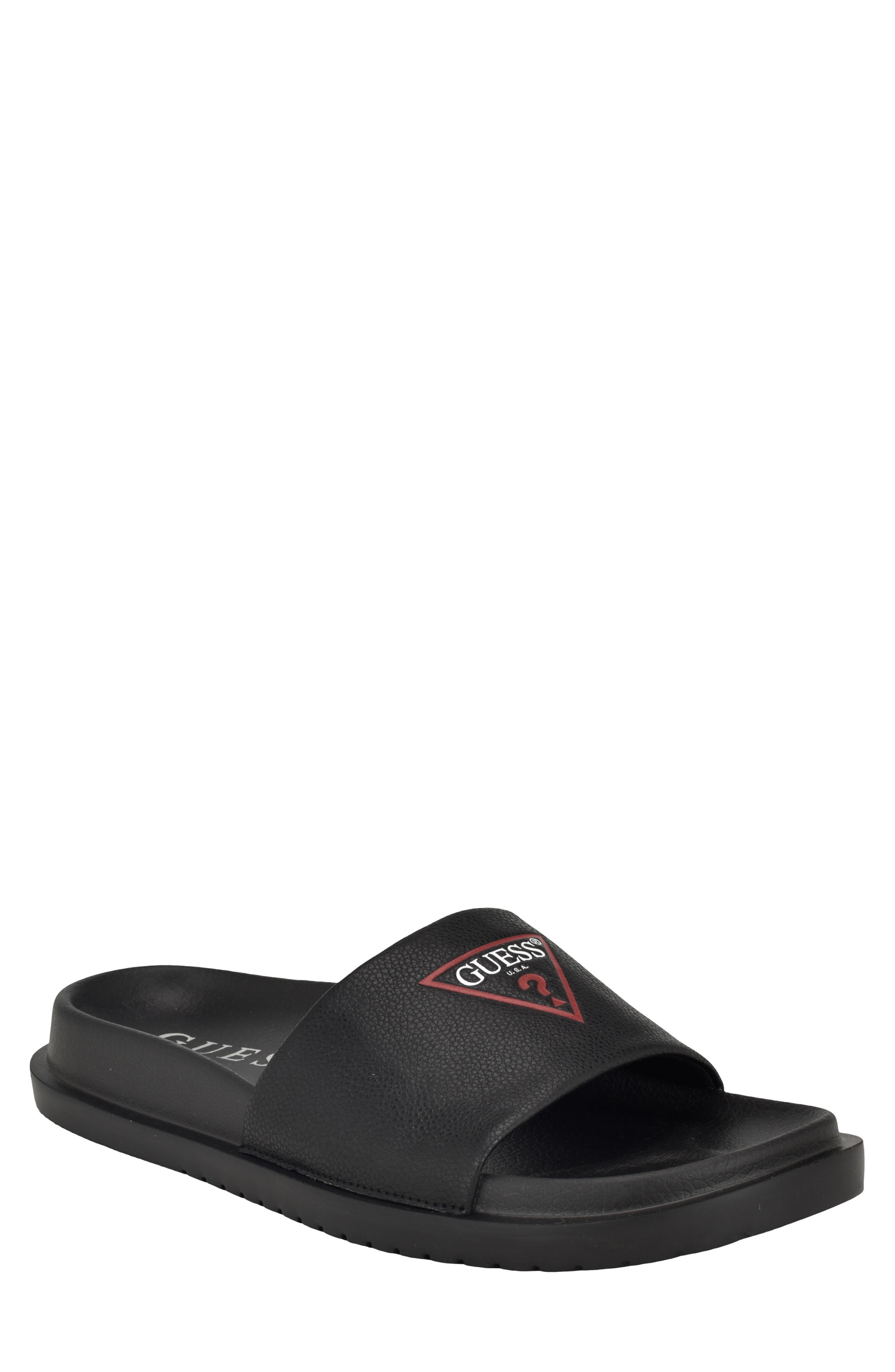 GUESS Vumble Slide Sandal, Main, color, 