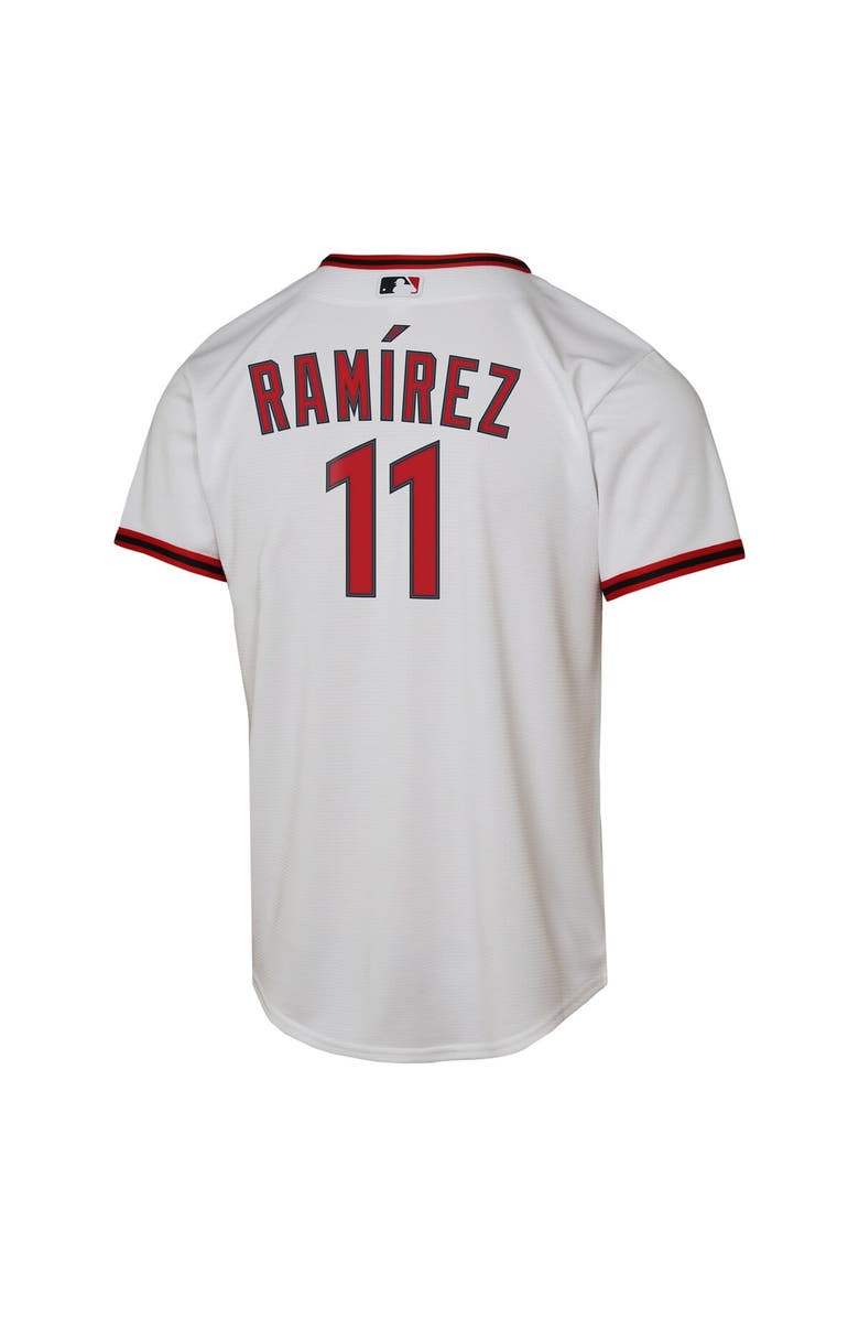 Nike Youth Nike Jose Ramirez White Cleveland Guardians Home Replica Player Jersey, Alternate, color, White