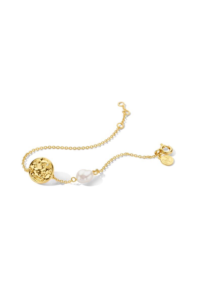 DPT Antwerp Coco Bracelet, Main, color, Yellow 18K Gold Plated