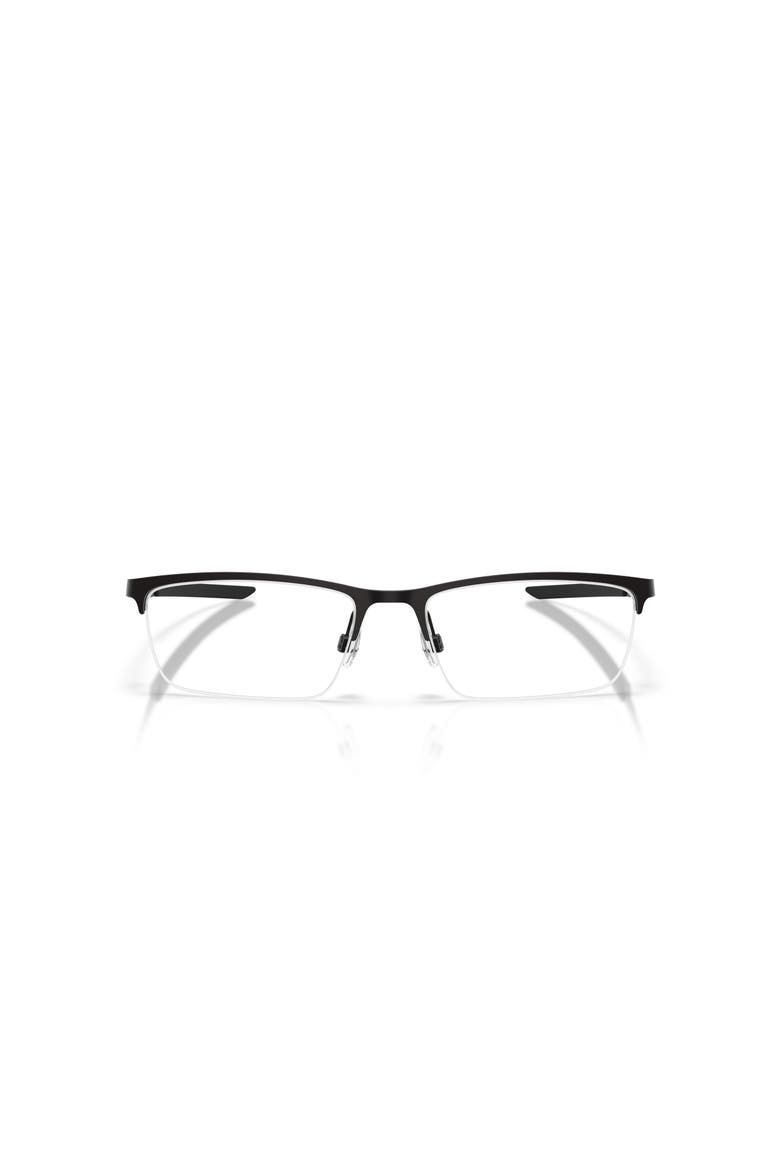 55mm Rectangle optical glasses, Alternate, color, Black