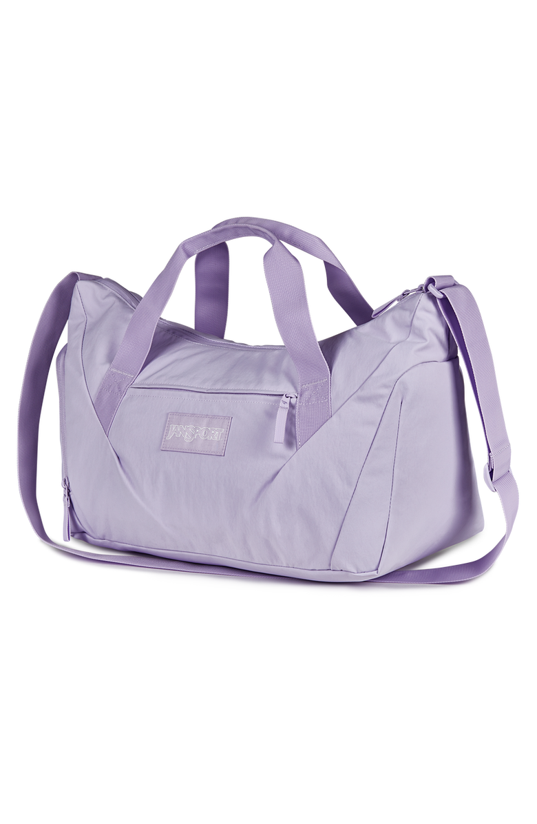 Jansport Recharge Gym Bag Medium, Alternate, color, Pastel Lilac