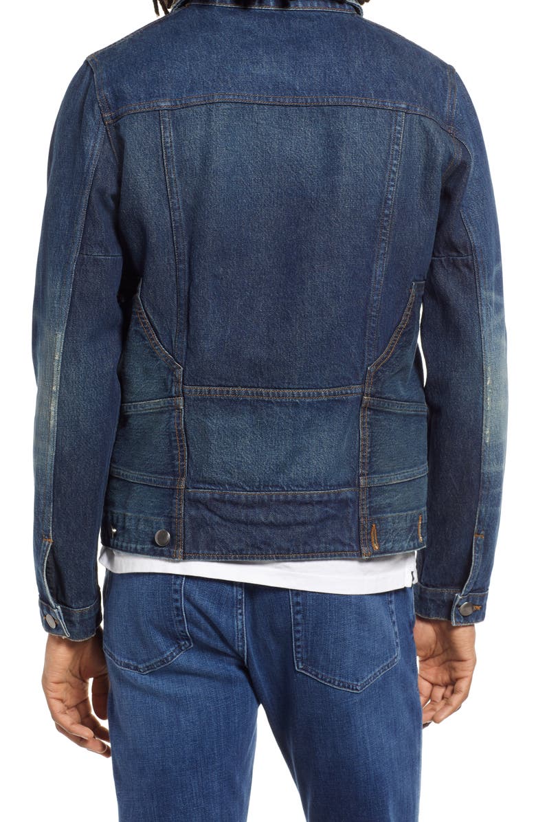 FRAME Inverted Heritage Denim Jacket, Alternate, color,