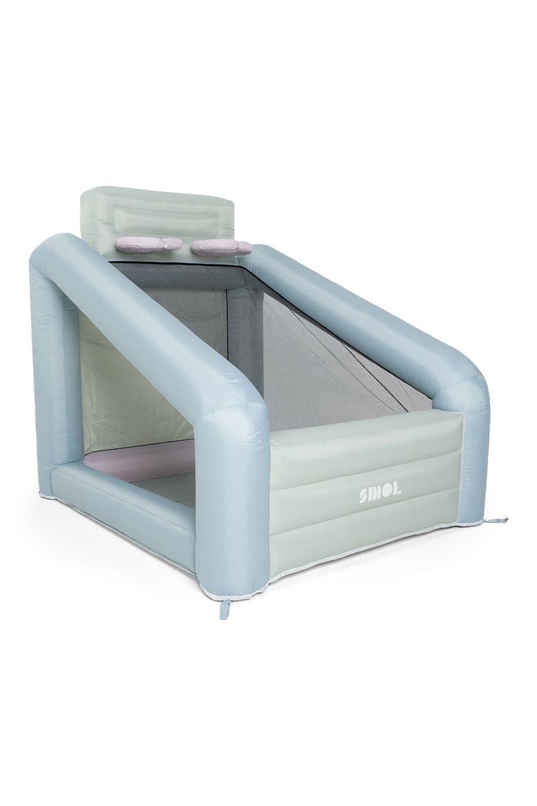 Inflatable Dual Shot Toy, Main, color, BLUE