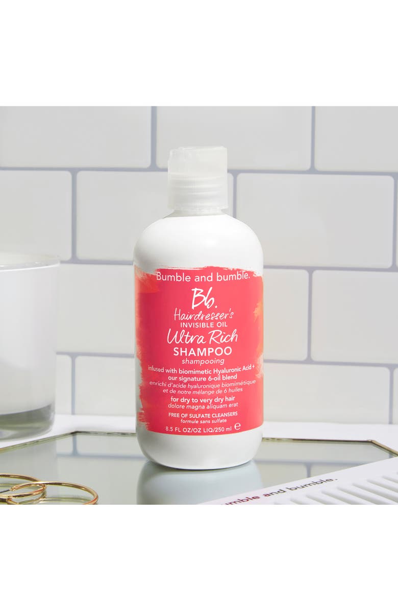 Bumble and bumble. Hairdresser's Invisible Oil Ultra Rich Shampoo, Alternate, color, 