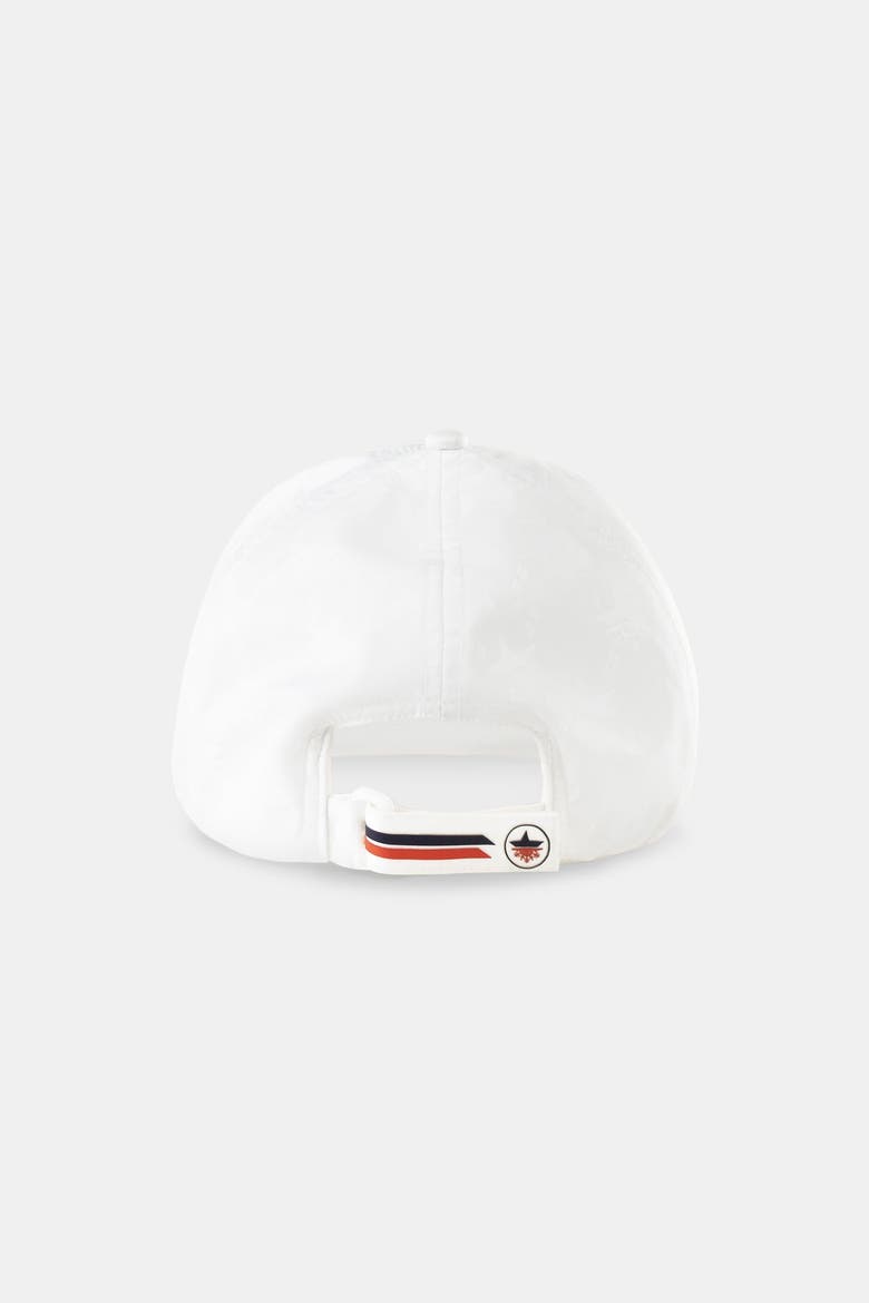 Snow Monogram Cap, Alternate, color, White