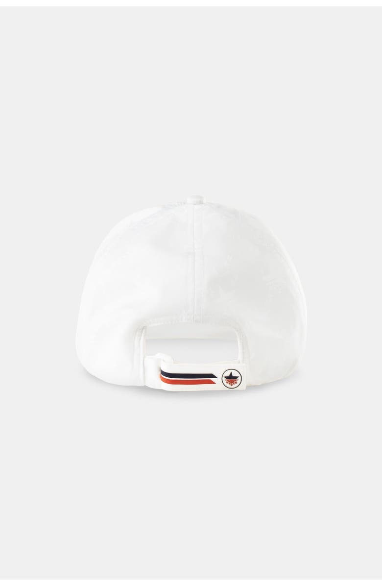 Malibu Ski Club Snow Monogram Cap, Alternate, color, White